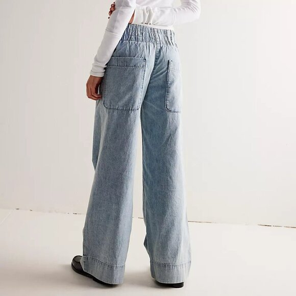 We The Free Breezy Denim PullOn Jeans - Picture 2 of 4